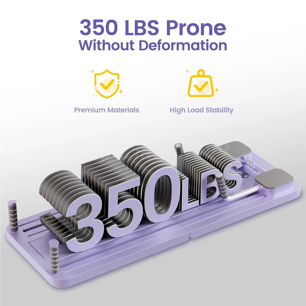 Luvora™ Portable Pilates Reformer – Adjustable Resistance + Lightweight & Compact Design